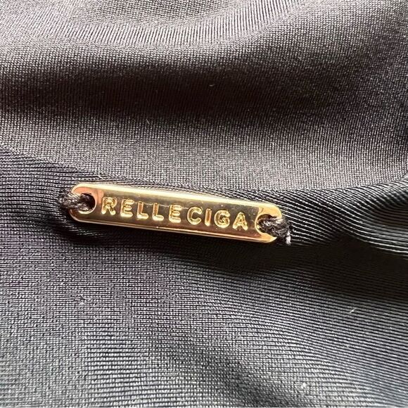 Relleciga 90s Trend One Piece Thong Swimsuit High Cut Low Back NWT MSRP$119 M - Picture 9 of 11